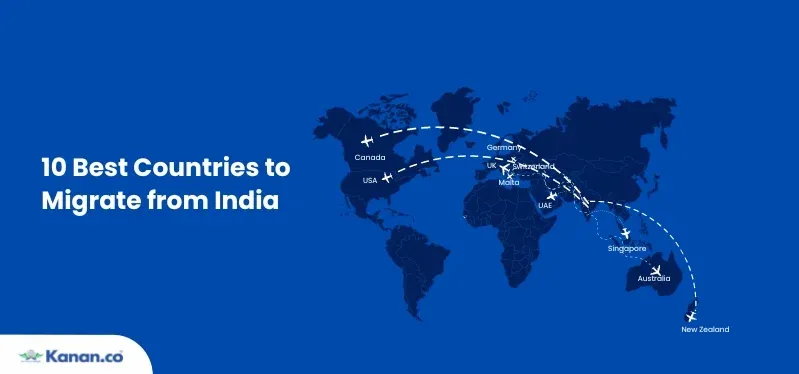 10 Best Countries to Migrate from India 2025