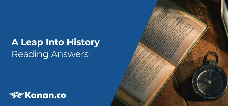 A Leap into history reading answers