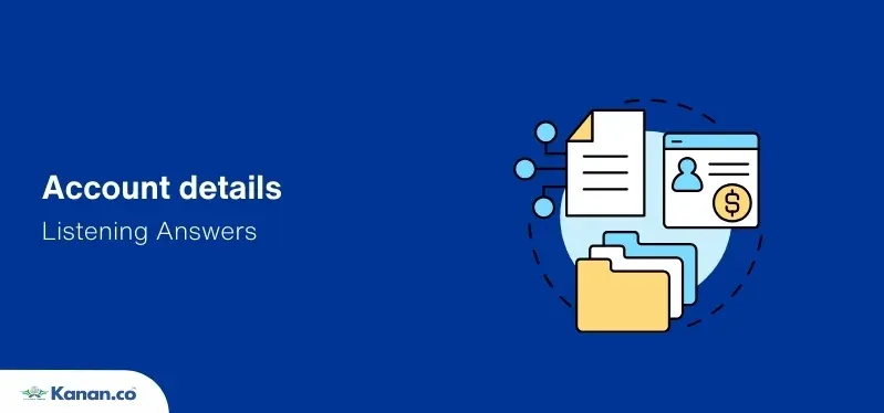 account details