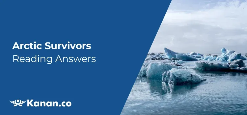 Artic survivors reading answers