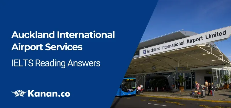 Auckland international airport services ielt reading answers