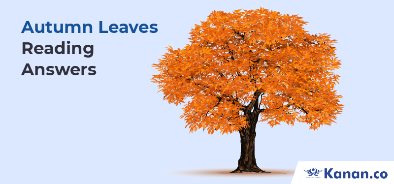 Autumn Leaves  Reading Answers
