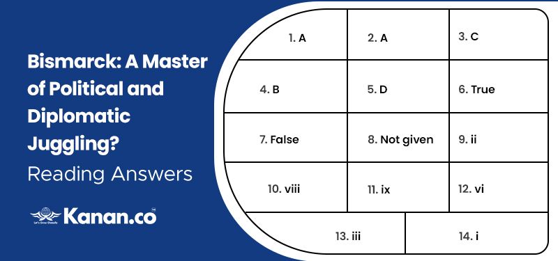 Bismarck Reading Answers