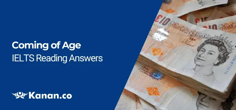 Coming of Age Reading Answers