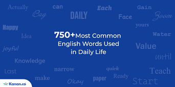 750+ Most Common English Words Used in Daily Life