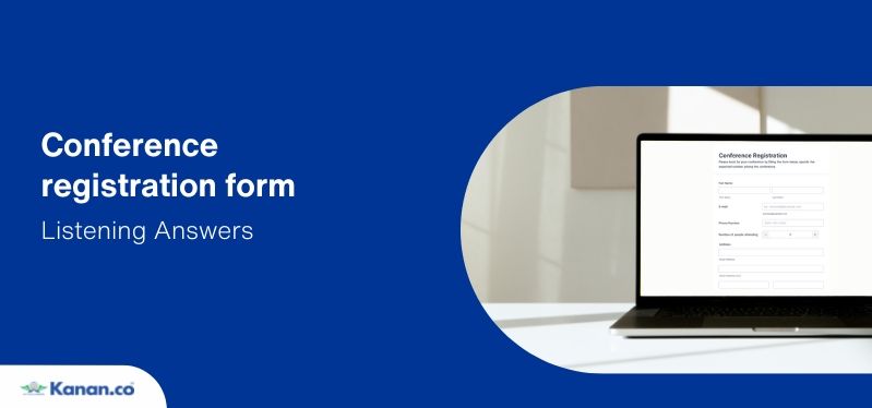Conference registration form