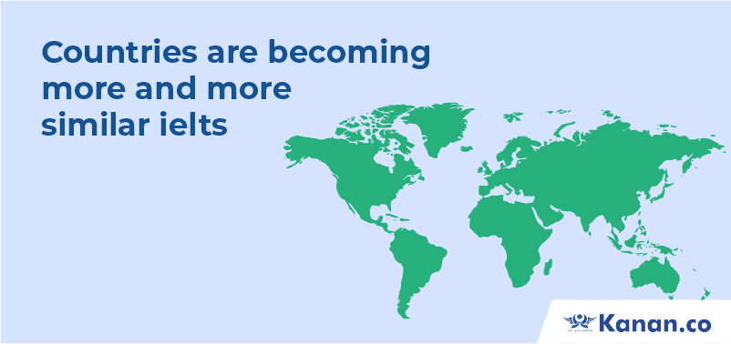 countries are becoming more and more similar ielts