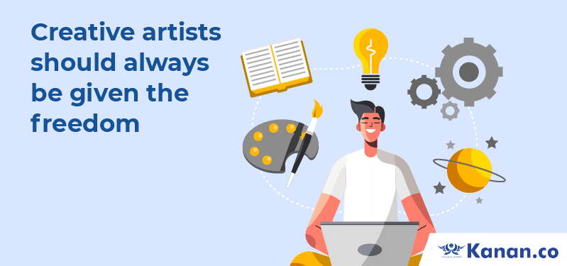 Creative artists should be given freedom 