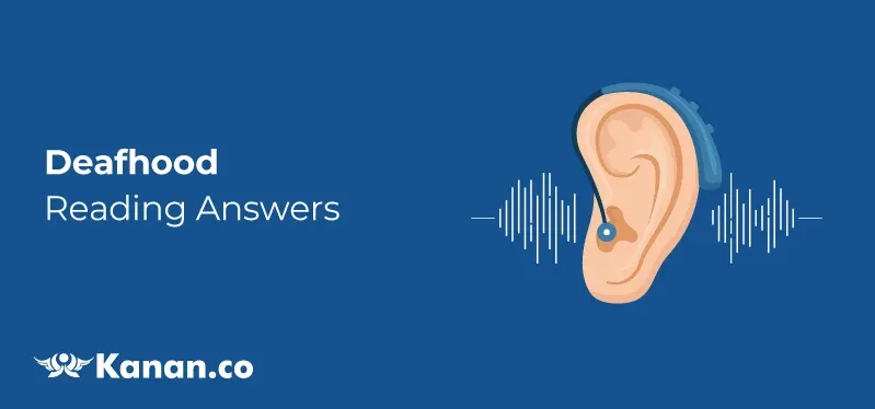 Deafhood reading answers