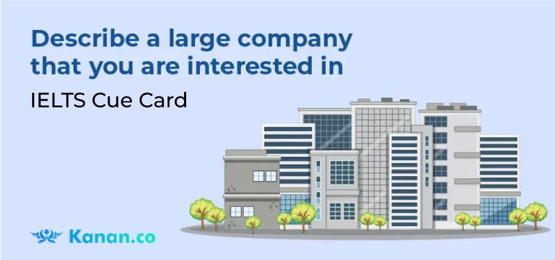 Describe a large company that you are interested