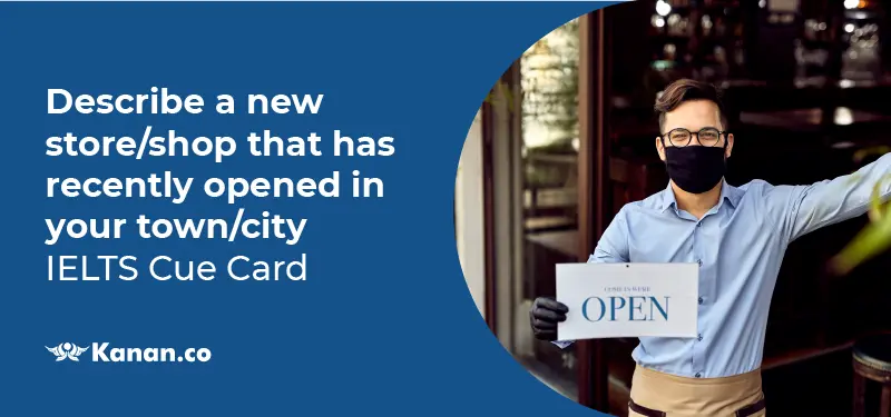 Describe a new store/shop that has recently opned