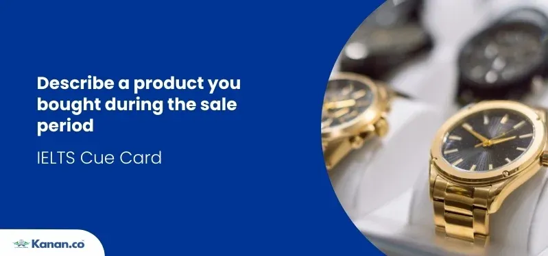 Describe a product you bought during the sale period