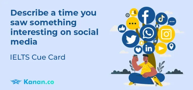 Describe a time you saw something interesting on social media