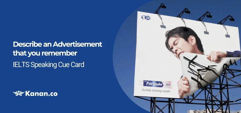 Describe an advertisement that you remember