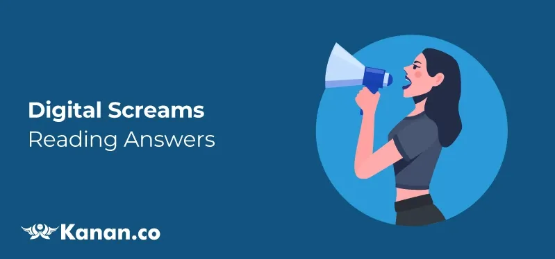 Digital screams reading answers