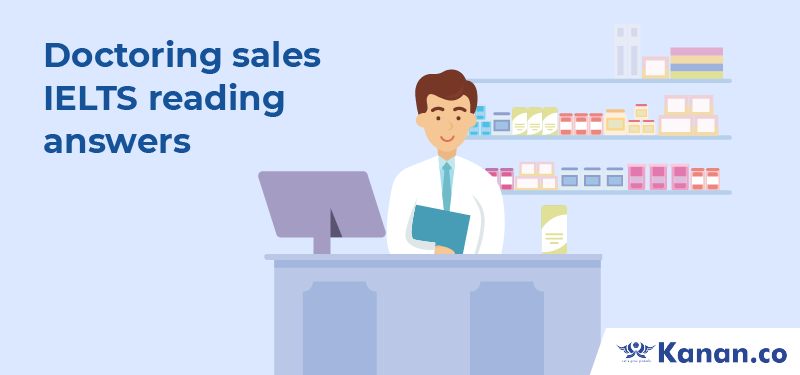 Doctoring Sales IELTS Reading Answers
