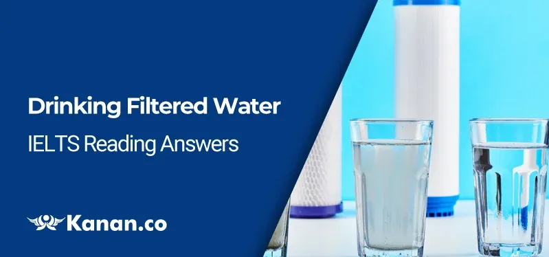 Drinking Filtered Water Reading Answers