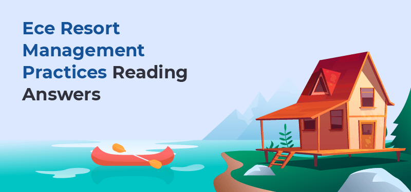 Eco-Resort Management reading answer