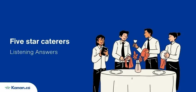 five star caterers listening answers