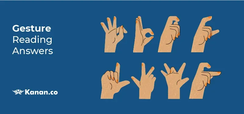 Gesture Reading Answers