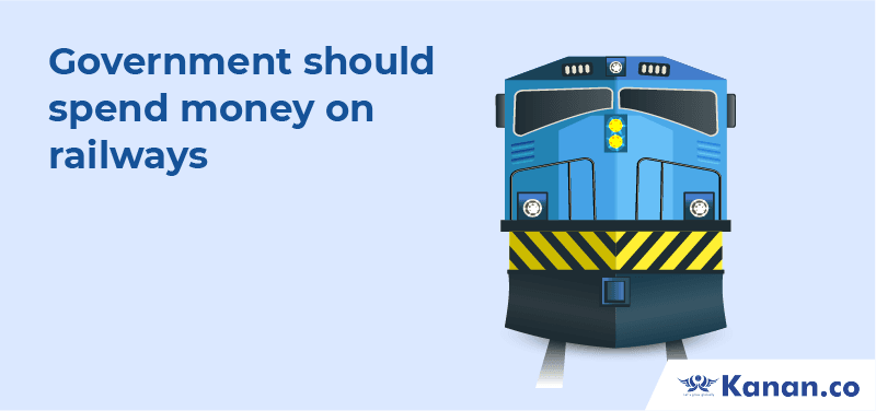 Government should spend money on railways