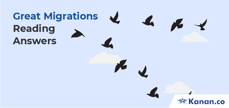 Great Migrations Reading Answers