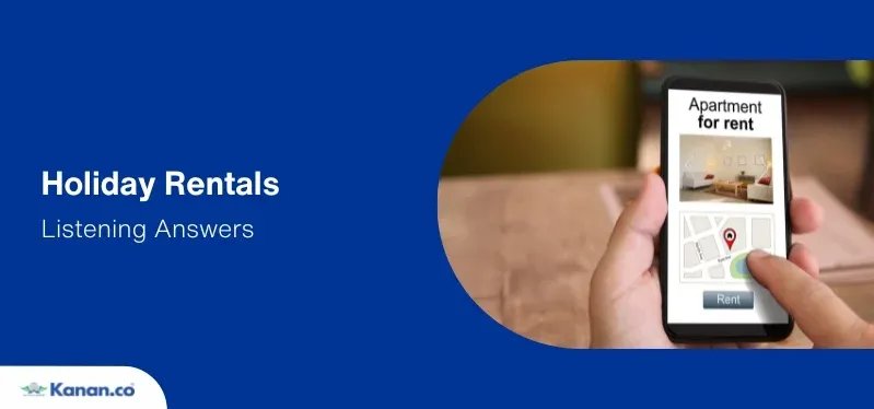 holiday rentals listening answers