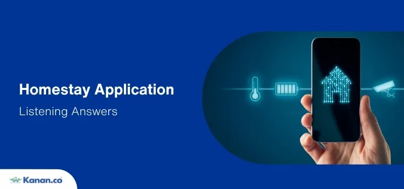 homestay application listening answers