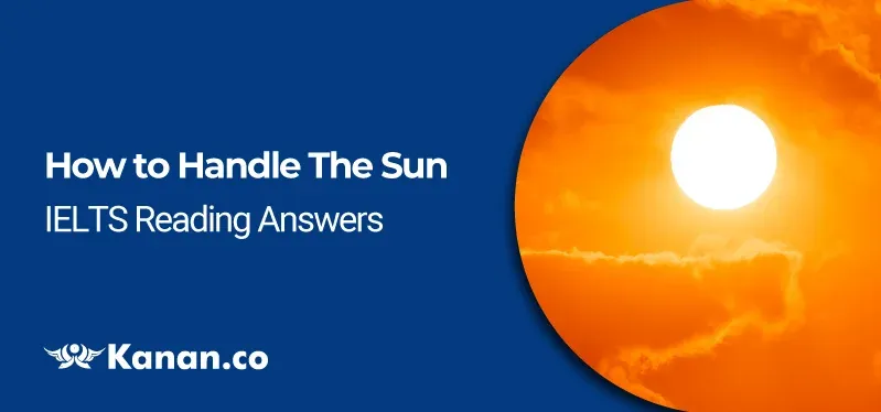 How to Handle the Sun