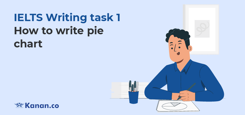 IELTS writing task 1- how to write pie chart