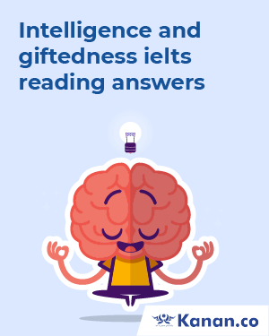 Intelligence And Giftedness IELTS Reading Answers