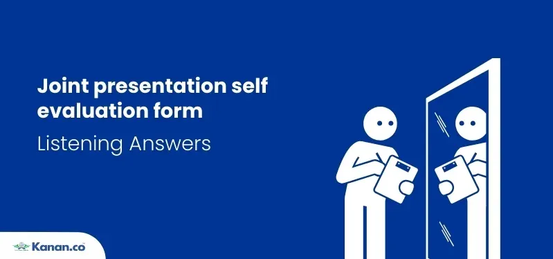 joint presentation self evaluation form