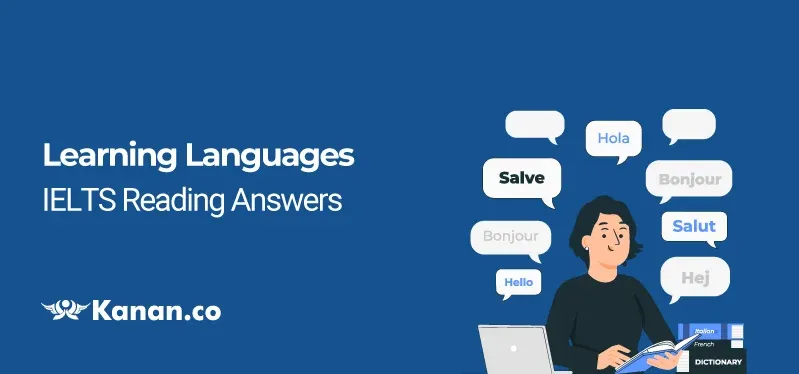 Learning Languages IELTS Reading Answers