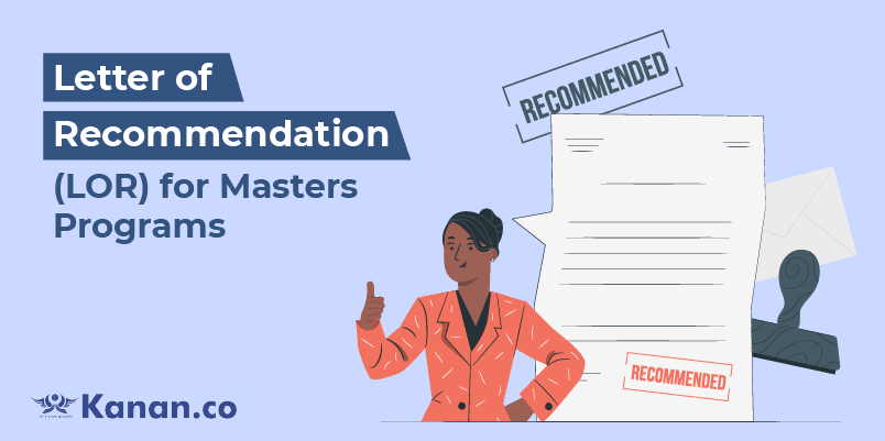 Letter of Recommendation (LOR) for Masters Programs