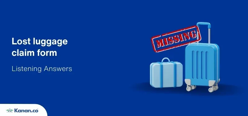 lost luggage claim form