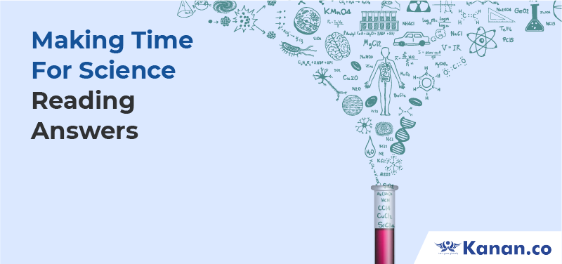 Making Time for Science Reading Answers