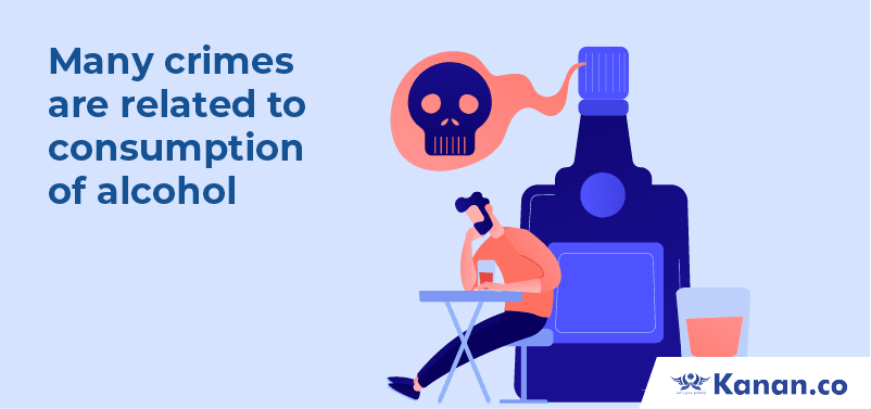 many crimes are related to consumption of alcohol