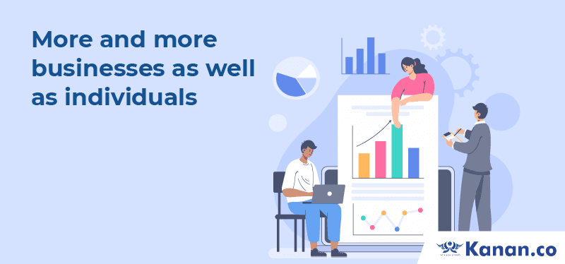 More and more businesses as well as individuals