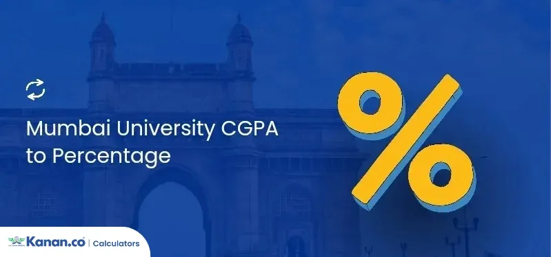 Mumbai University CGPA to Percentage Calculator