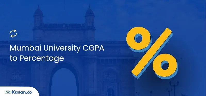 Mumbai University CGPA to Percentage Converter