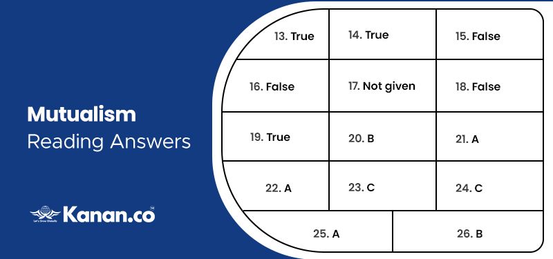 Mutualism reading answers