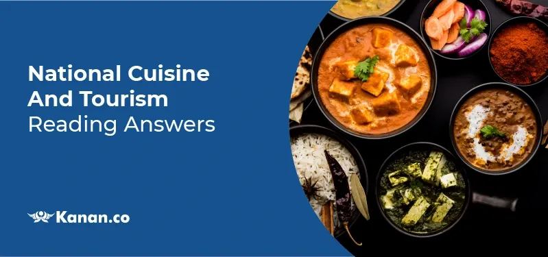 National cuisine and tourism reading answers
