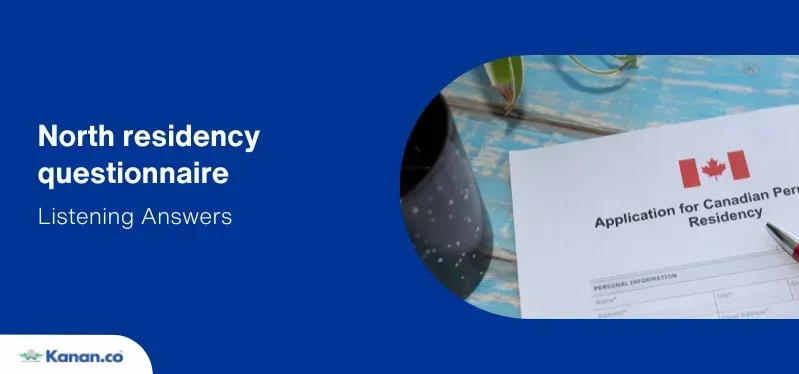 north residency questionnaire