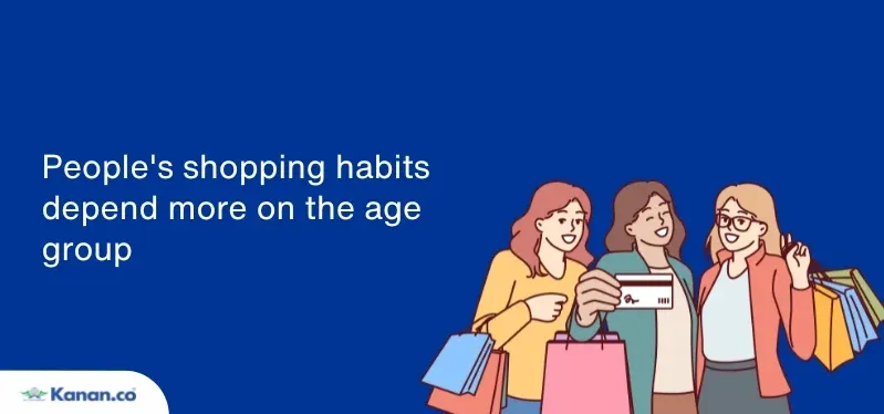 Peoples Shopping Habits Depends more on the age group