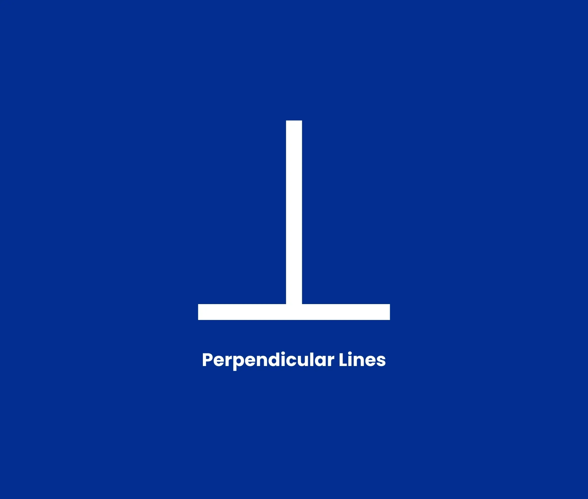 perpendicular lines