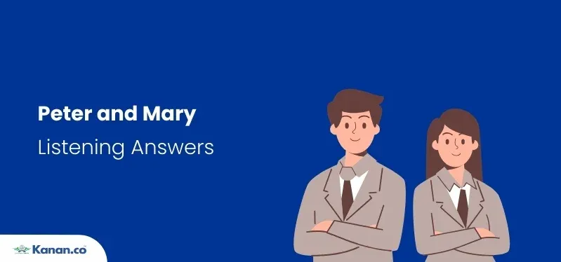 Image of Peter and Mary listening answers