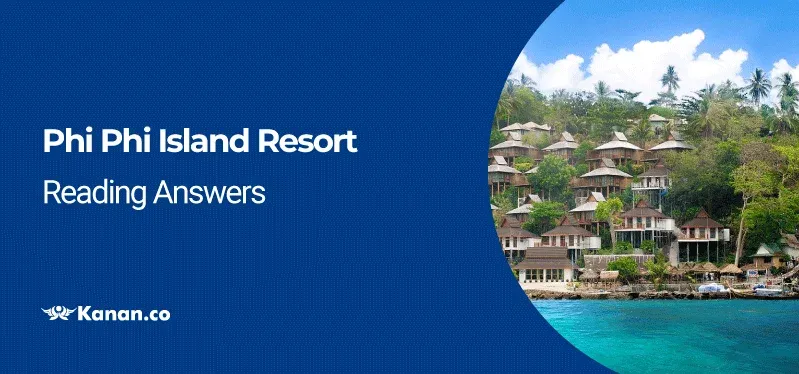 phi phi island resort reading answers