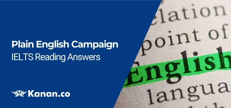 Plain English Campaign Reading Answers