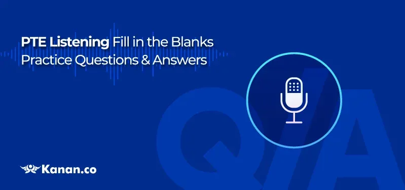 PTE listening fill in the blanks