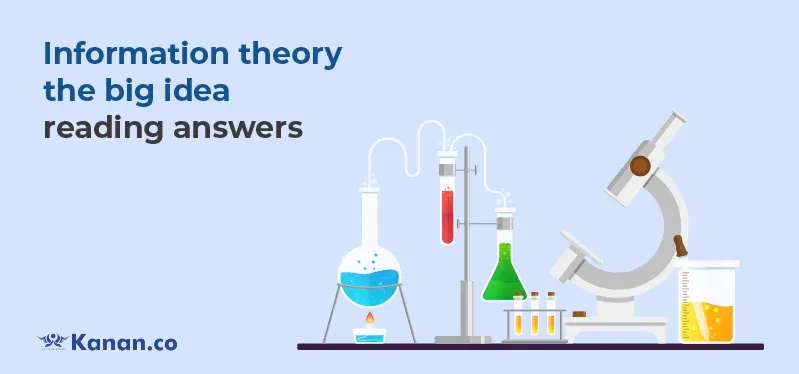 information theory the big idea reading answers